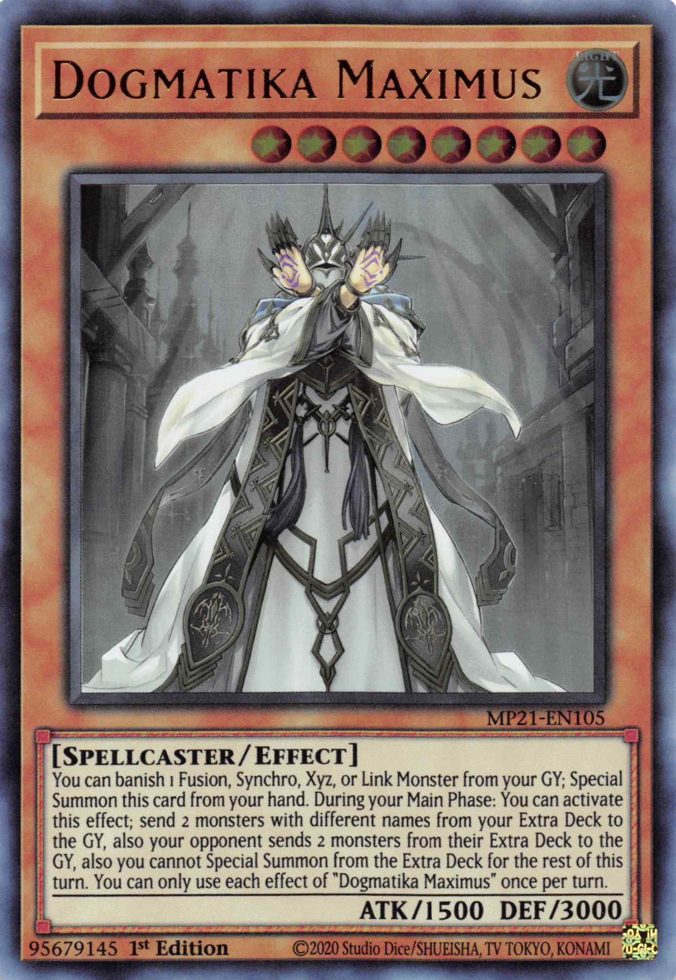 Dogmatika Maximus [MP21-EN105] Ultra Rare - Duel Kingdom