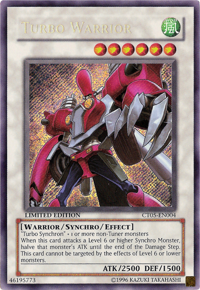 Turbo Warrior [CT05-EN004] Secret Rare - Duel Kingdom