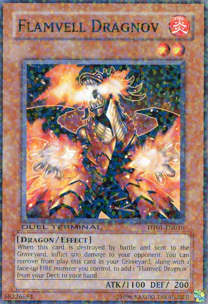 Flamvell Dragnov [DT01-EN016] Super Rare - Duel Kingdom