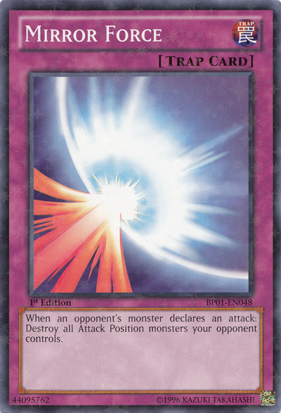 Mirror Force [BP01-EN048] Starfoil Rare - Duel Kingdom