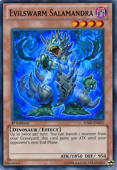 Evilswarm Salamandra [HA07-EN052] Super Rare - Duel Kingdom