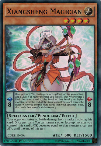 Xiangsheng Magician [CORE-EN004] Super Rare - Duel Kingdom