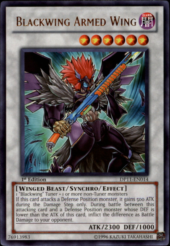 Blackwing Armed Wing [DP11-EN014] Rare - Duel Kingdom