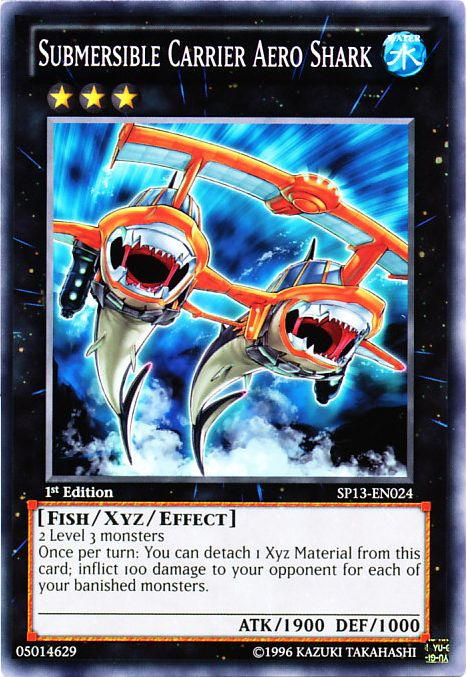 Submersible Carrier Aero Shark [SP13-EN024] Common - Duel Kingdom