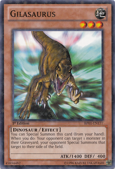 Gilasaurus [BP01-EN177] Starfoil Rare - Duel Kingdom