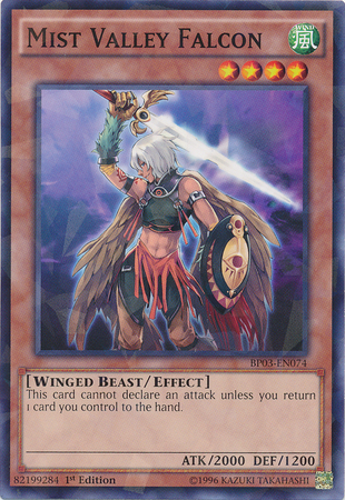 Mist Valley Falcon [BP03-EN074] Shatterfoil Rare - Duel Kingdom