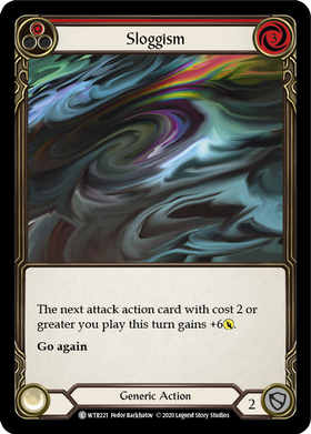 Sloggism (Red) [WTR221] Unlimited Rainbow Foil - Duel Kingdom