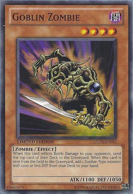 Goblin Zombie [GLD3-EN013] Common - Duel Kingdom