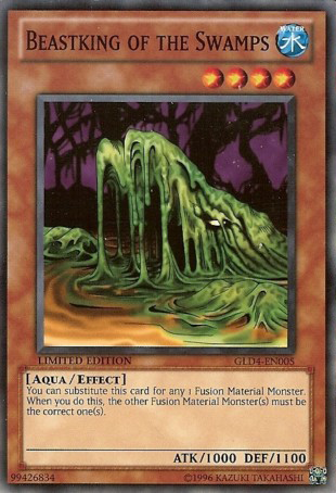 Beastking of the Swamps [GLD4-EN005] Common - Duel Kingdom