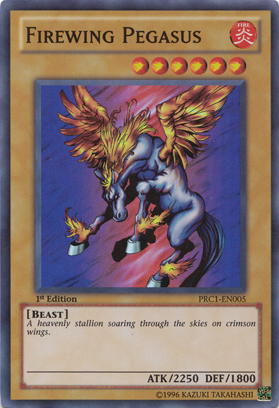 Firewing Pegasus [PRC1-EN005] Super Rare - Duel Kingdom