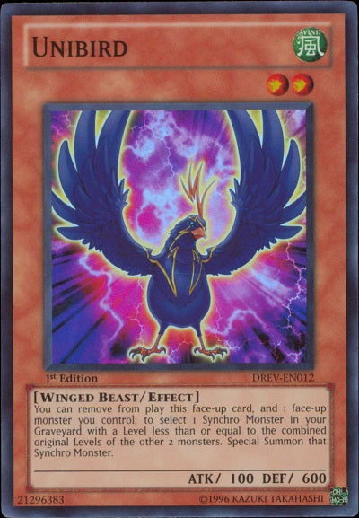 Unibird [DREV-EN012] Super Rare - Duel Kingdom