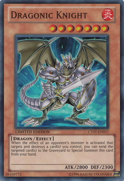 Dragonic Knight [CT07-EN017] Super Rare - Duel Kingdom