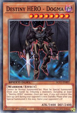 Destiny HERO - Dogma [SGX1-ENB07] Common - Duel Kingdom