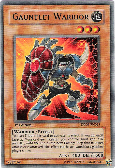 Gauntlet Warrior [DP09-EN013] Ultra Rare - Duel Kingdom