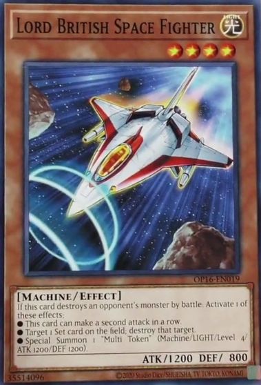 Lord British Space Fighter [OP16-EN019] Common - Duel Kingdom