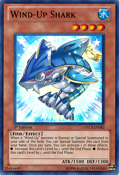 Wind-Up Shark [ORCS-EN082] Super Rare - Duel Kingdom