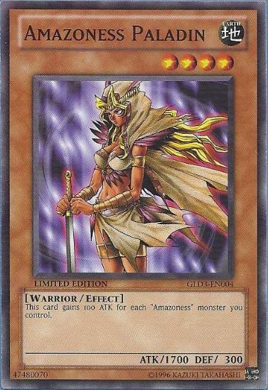 Amazoness Paladin [GLD3-EN004] Common - Duel Kingdom