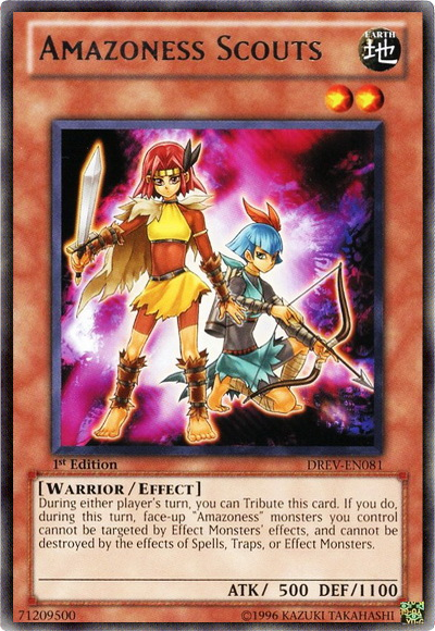 Amazoness Scouts [DREV-EN081] Rare - Duel Kingdom