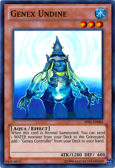 Genex Undine [AP01-EN005] Super Rare - Duel Kingdom