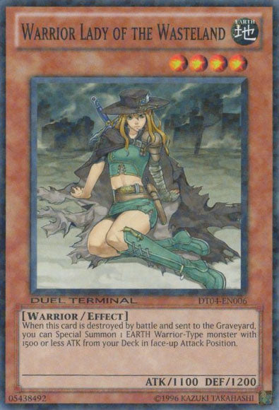 Warrior Lady of the Wasteland [DT04-EN006] Common - Duel Kingdom