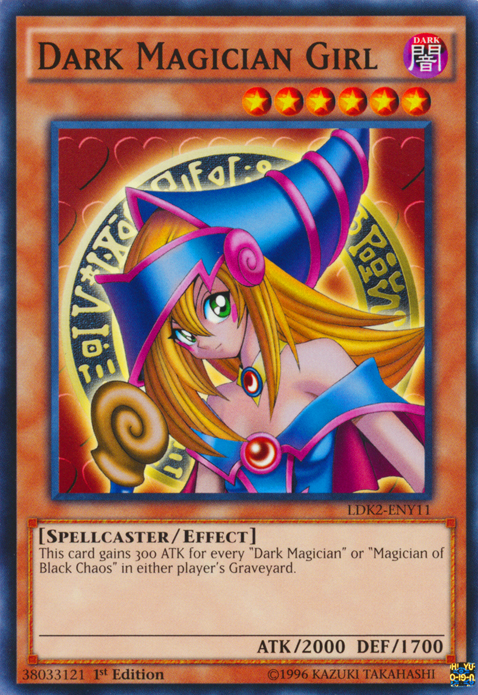 Dark Magician Girl [LDK2-ENY11] Common - Duel Kingdom