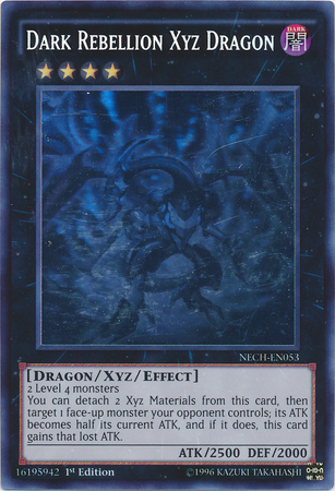 Dark Rebellion Xyz Dragon [NECH-EN053] Ghost Rare - Duel Kingdom
