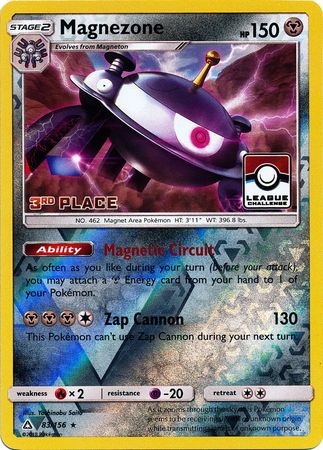 Magnezone (83/156) (League Promo 3rd Place) [Sun & Moon: Ultra Prism] - Duel Kingdom