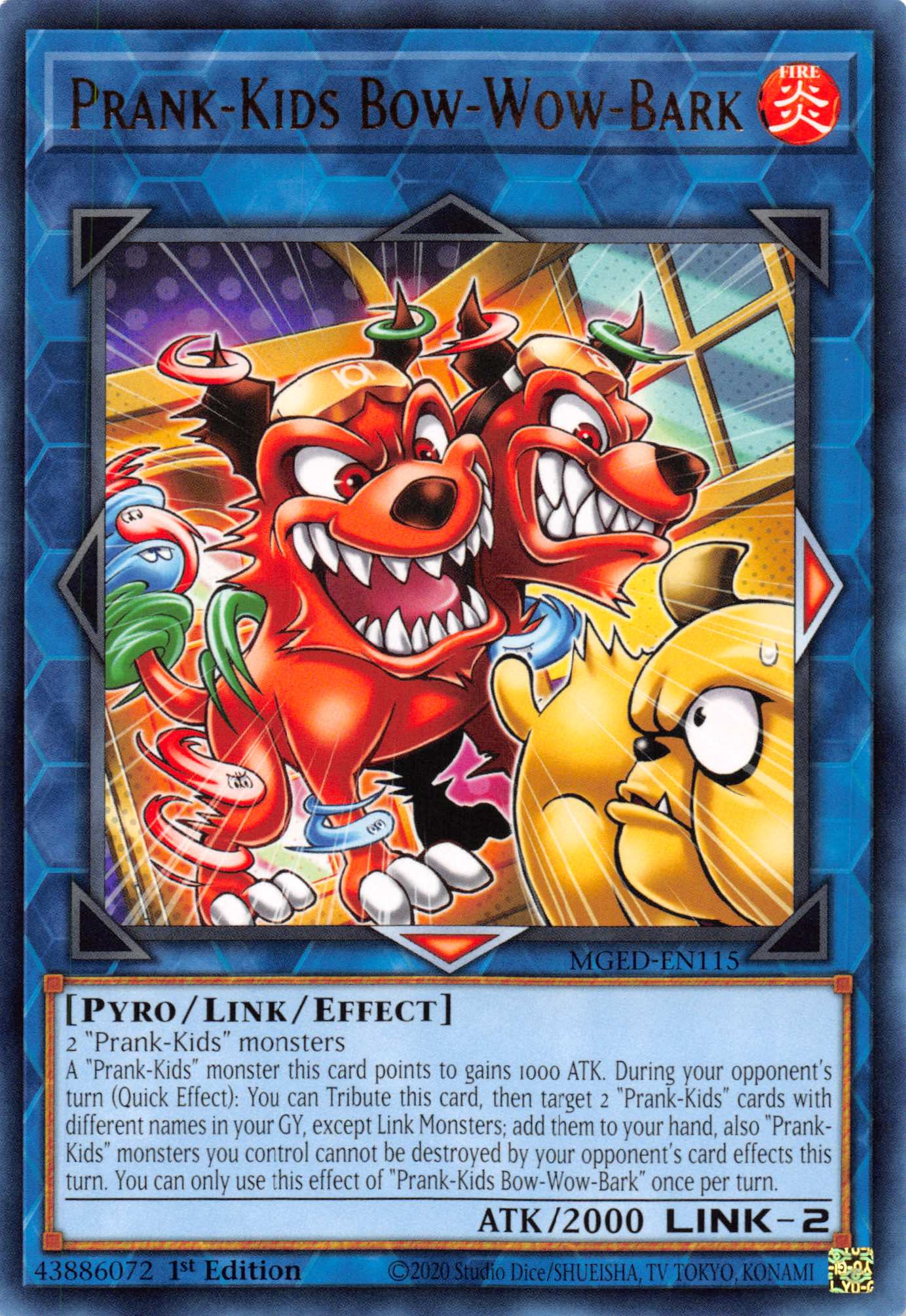 Prank-Kids Bow-Wow-Bark [MGED-EN115] Rare - Duel Kingdom