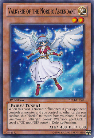 Valkyrie of the Nordic Ascendant [SP14-EN047] Common - Duel Kingdom