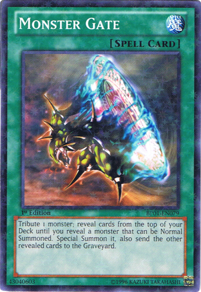 Monster Gate [BP01-EN079] Starfoil Rare - Duel Kingdom