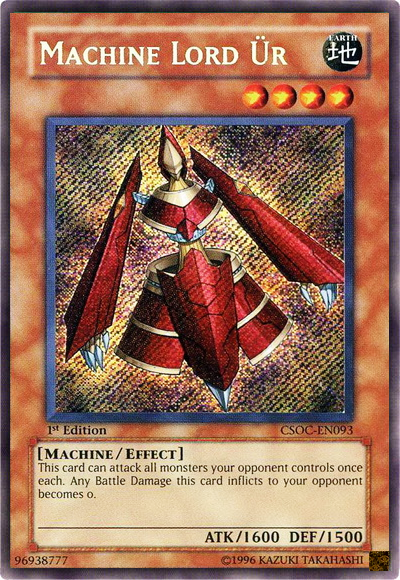 Machine Lord Ur [CSOC-EN093] Secret Rare - Duel Kingdom