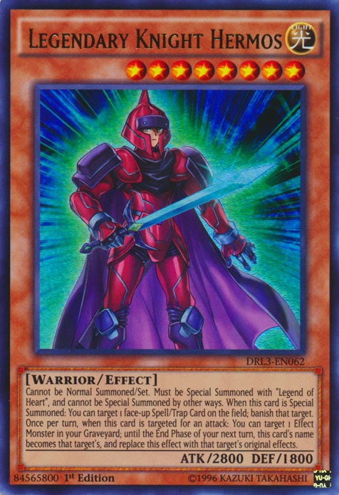 Legendary Knight Hermos [DRL3-EN062] Ultra Rare - Duel Kingdom