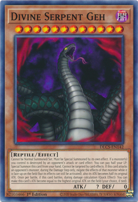 Divine Serpent Geh [DLCS-EN142] Common - Duel Kingdom