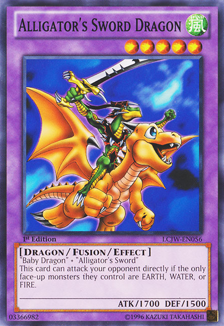 Alligator's Sword Dragon [LCJW-EN056] Common - Duel Kingdom