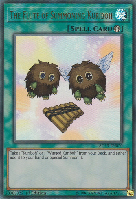 The Flute of Summoning Kuriboh [AC19-EN020] Ultra Rare - Duel Kingdom