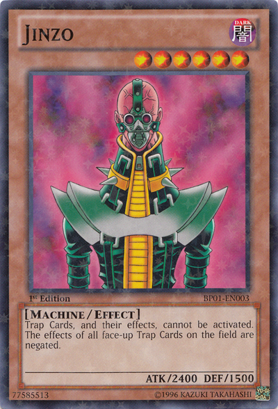 Jinzo [BP01-EN003] Starfoil Rare - Duel Kingdom