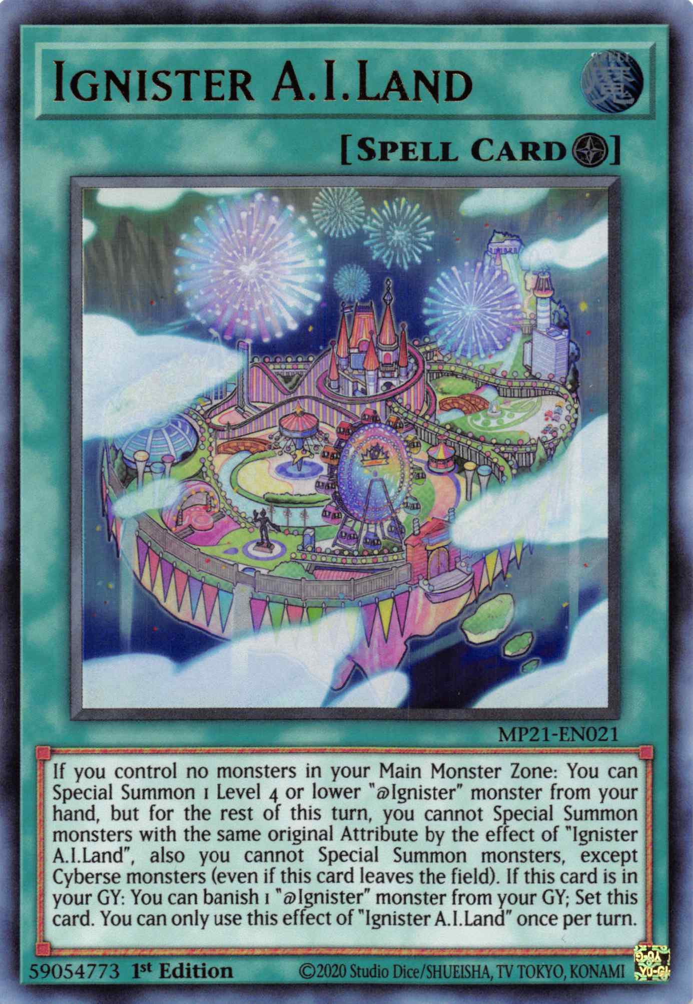 Ignister A.I.Land [MP21-EN021] Ultra Rare - Duel Kingdom