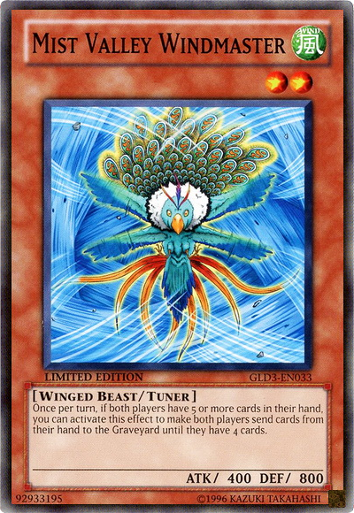 Mist Valley Windmaster [GLD3-EN033] Common - Duel Kingdom