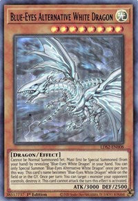 Blue-Eyes Alternative White Dragon (Blue) [LDS2-EN008] Ultra Rare - Duel Kingdom