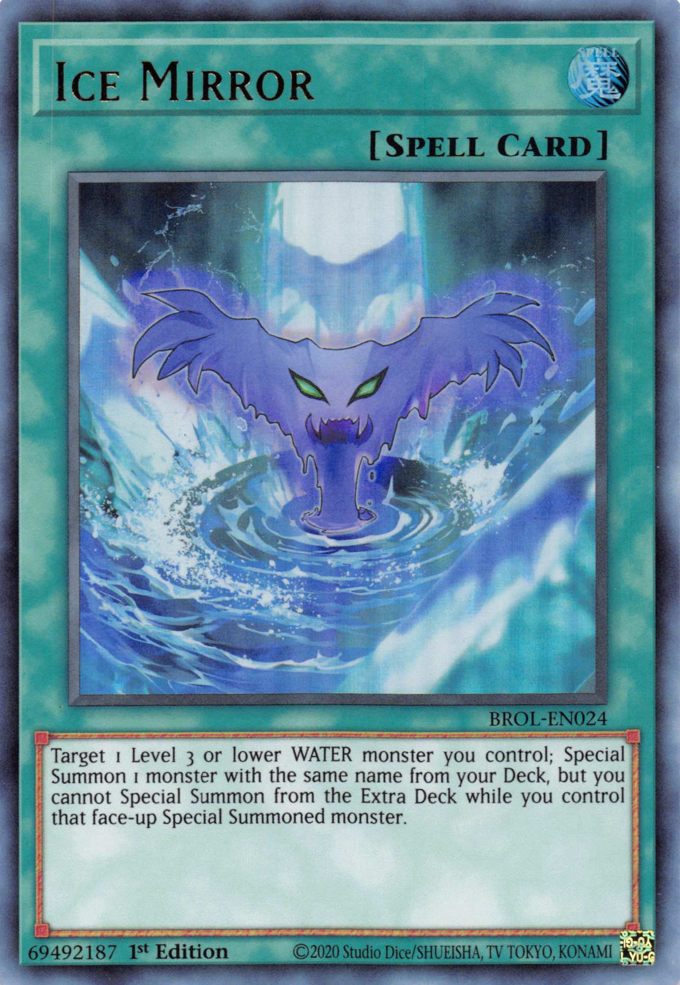 Ice Mirror [BROL-EN024] Ultra Rare - Duel Kingdom