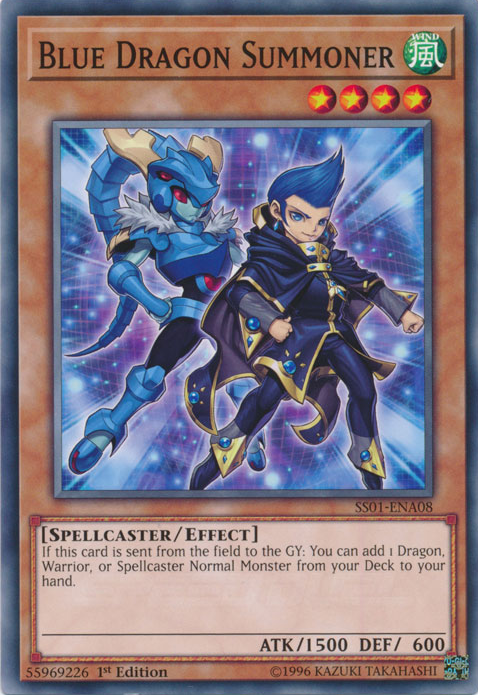 Blue Dragon Summoner [SS01-ENA08] Common - Duel Kingdom