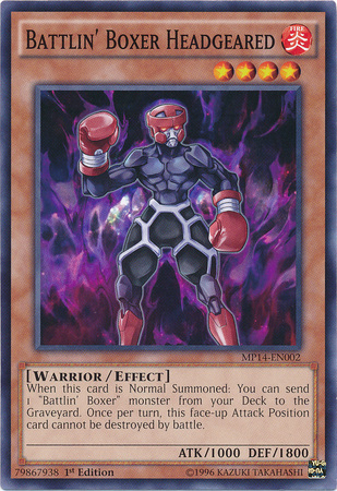 Battlin' Boxer Headgeared [MP14-EN002] Common - Duel Kingdom