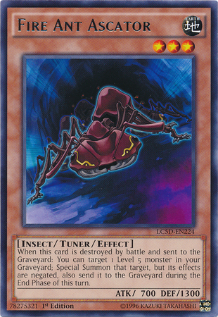 Fire Ant Ascator [LC5D-EN224] Rare - Duel Kingdom