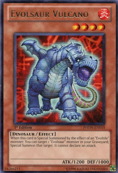 Evolsaur Vulcano [PHSW-EN019] Rare - Duel Kingdom