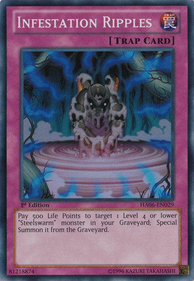 Infestation Ripples [HA06-EN029] Super Rare - Duel Kingdom