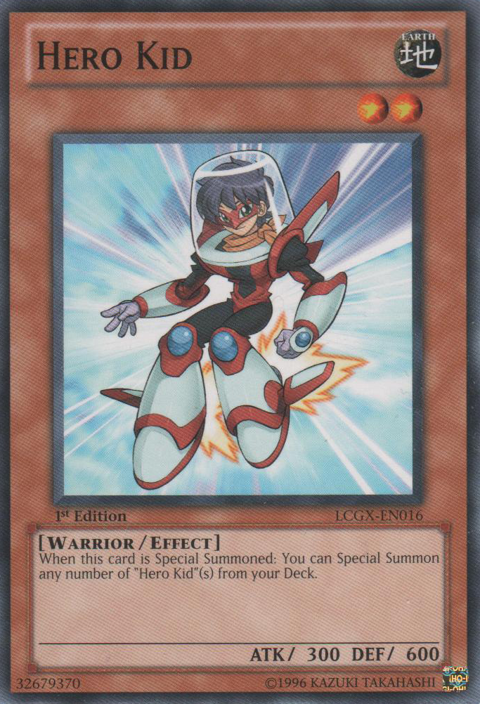 Hero Kid [LCGX-EN016] Common - Duel Kingdom