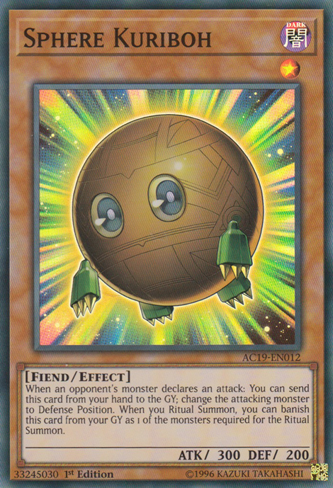 Sphere Kuriboh [AC19-EN012] Super Rare - Duel Kingdom