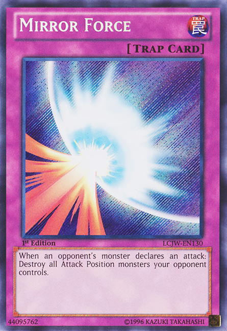 Mirror Force [LCJW-EN130] Secret Rare - Duel Kingdom