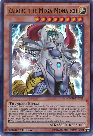 Zaborg the Mega Monarch [NECH-EN037] Ultra Rare - Duel Kingdom