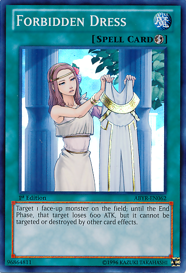 Forbidden Dress [ABYR-EN062] Super Rare - Duel Kingdom